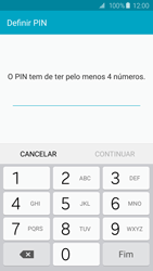 Samsung Galaxy S6 Edge - Segurança - Como ativar o código de bloqueio do ecrã -  7 