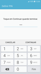 Samsung Galaxy S7 - Segurança - Como ativar o código de bloqueio do ecrã -  8 