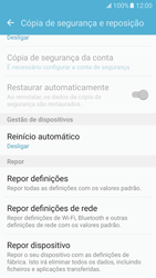 Samsung Galaxy S7 - Repor definições - Como repor definições de fábrica do telemóvel -  7 
