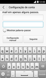 NOS LUNO - Email - Adicionar conta de email -  7 