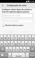 NOS LUNO - Email - Adicionar conta de email -  6 