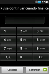 Samsung S5830 Galaxy Ace - funciones básicas - código de seguridad - paso 11 