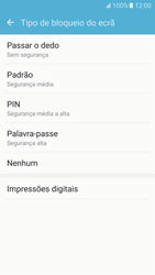 Samsung Galaxy S7 - Segurança - Como ativar o código de bloqueio do ecrã -  6 