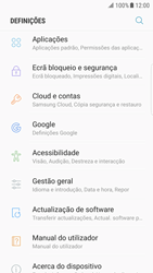 Samsung Galaxy S6 Edge - Android Nougat - Segurança - Como ativar o código de bloqueio do ecrã -  4 