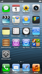 Apple iPhone 5 - Basisfunktionen - SIM-PIN aktivieren und ändern - Schritt 1