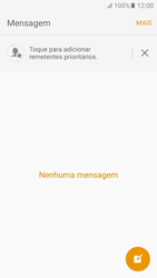 Samsung Galaxy S6 Android M - SMS - Como configurar o centro de mensagens -  4 