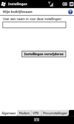 HTC T8585 HD II - Internet - handmatig instellen - Stap 9 