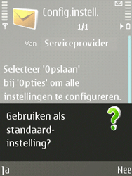 Nokia E65 - Internet - automatisch instellen - Stap 7 