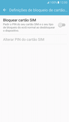 Samsung Galaxy S7 - Segurança - Como ativar o código PIN do cartão de telemóvel -  7 