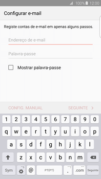 Samsung Galaxy S6 Edge + - Email - Configurar a conta de Email -  6 