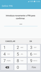 Samsung Galaxy S7 - Segurança - Como ativar o código de bloqueio do ecrã -  10 