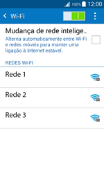 Samsung Galaxy J1 - Wi-Fi - Como ligar a uma rede Wi-Fi -  6 