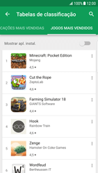 Samsung Galaxy S6 Edge - Android Nougat - Aplicações - Como pesquisar e instalar aplicações -  13 