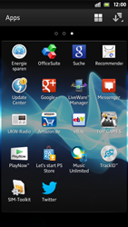 Sony Xperia S - Apps - Twitter einrichten - Schritt 4