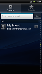 Sony Ericsson Xperia Arc S - Email - sending an email message - Step 6 