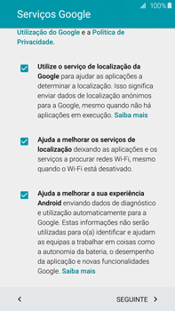 Samsung Galaxy S6 Edge + - Primeiros passos - Como ligar o telemóvel pela primeira vez -  15 