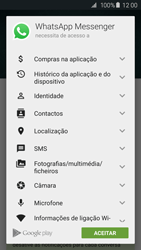 Samsung Galaxy S6 Edge - Aplicações - Como configurar o WhatsApp -  7 