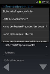 Samsung S6310 Galaxy Young - Apps - Konto anlegen und einrichten - Schritt 14