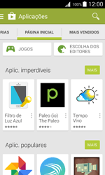 Samsung Galaxy J1 - Aplicações - Como pesquisar e instalar aplicações -  5 
