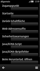 Nokia C7 - Internet - Internetverbindung - Manuelle Einstellung - Schritt 26