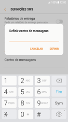 Samsung Galaxy S7 - Android Nougat - SMS - Como configurar o centro de mensagens -  9 