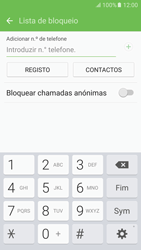 Samsung Galaxy S6 Android M - Chamadas - Como bloquear chamadas de um número -  8 