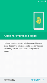 Samsung Galaxy S6 Edge + - Primeiros passos - Como ligar o telemóvel pela primeira vez -  18 