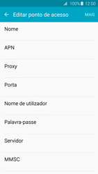 Samsung Galaxy S6 Edge - Internet no telemóvel - Como configurar ligação à internet -  10 