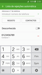 Samsung Galaxy S6 Edge - Chamadas - Como bloquear chamadas de um número -  11 