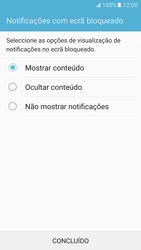 Samsung Galaxy S7 - Segurança - Como ativar o código de bloqueio do ecrã -  11 