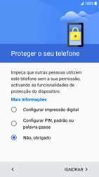 Samsung Galaxy S6 Edge - Android Nougat - Primeiros passos - Como ligar o telemóvel pela primeira vez -  10 