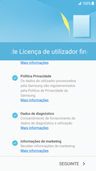 Samsung Galaxy S6 Edge - Android Nougat - Primeiros passos - Como ligar o telemóvel pela primeira vez -  6 