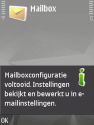 Nokia N82 - E-mail - handmatig instellen - Stap 15 