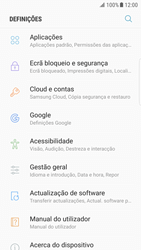 Samsung Galaxy S6 Edge - Android Nougat - Repor definições - Como repor definições de fábrica do telemóvel -  5 