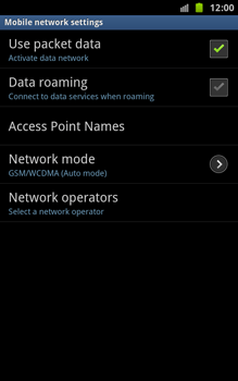 Samsung N7000 Galaxy Note - Internet - manual configuration - Step 6 