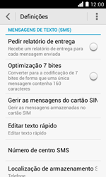 NOS LUNO - SMS - Como configurar o centro de mensagens -  5 