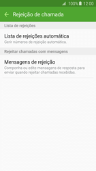 Samsung Galaxy S6 Edge - Chamadas - Como bloquear chamadas de um número -  7 