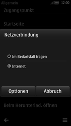 Nokia C7 - Internet - Internetverbindung - Manuelle Einstellung - Schritt 23