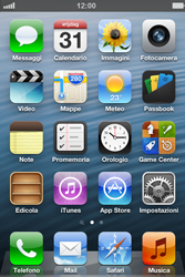 Apple iPhone 4 iOS 6 - Internet - Disattivazione del roaming dati - Fase 1