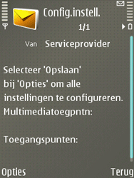 Nokia E65 - Internet - automatisch instellen - Stap 6 