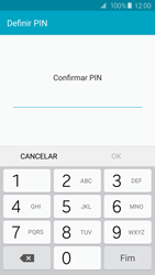 Samsung Galaxy S6 Edge - Segurança - Como ativar o código de bloqueio do ecrã -  9 