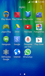 Samsung Galaxy J1 - Aplicações - Como configurar o WhatsApp -  4 