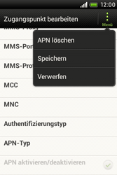 HTC Desire C - Internet - Internetverbindung - Manuelle Einstellung - Schritt 11