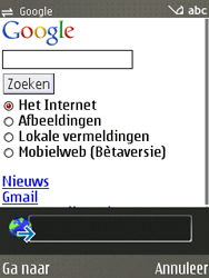 Nokia E65 - Internet - hoe te internetten - Stap 10 