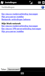 HTC T8585 HD II - Internet - handmatig instellen - Stap 6 