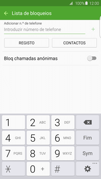 Samsung Galaxy S6 Edge + - Chamadas - Como bloquear chamadas de um número -  8 