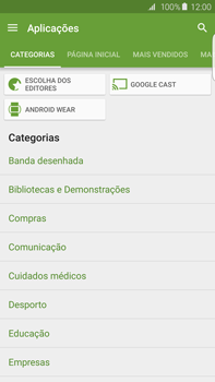Samsung Galaxy S6 Edge + - Aplicações - Como pesquisar e instalar aplicações -  6 