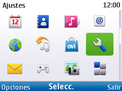 Nokia C3-00 - funciones básicas - restaurar configuración de fábrica - paso 3 