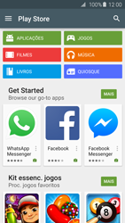 Samsung Galaxy S6 Edge - Aplicações - Como pesquisar e instalar aplicações -  4 