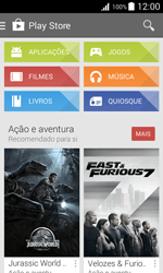 Samsung Galaxy J1 - Aplicações - Como pesquisar e instalar aplicações -  4 